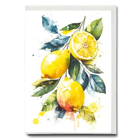 Lemons 2 - Wenskaart