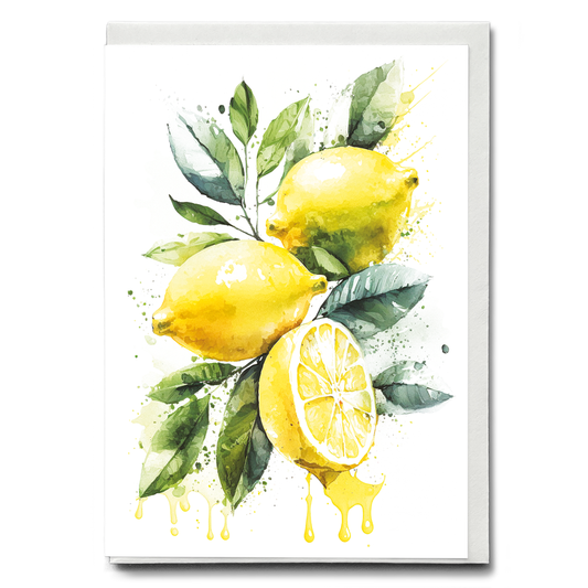 Lemons 3 - Wenskaart