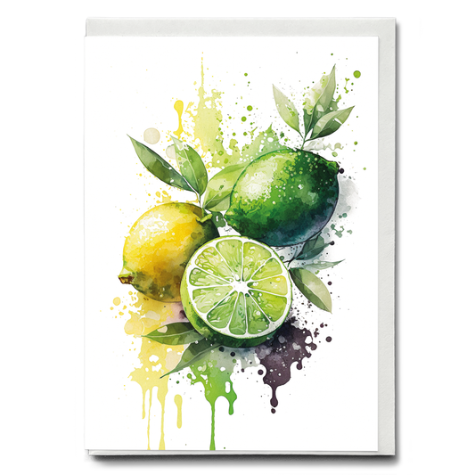 Limes 1 - Wenskaart