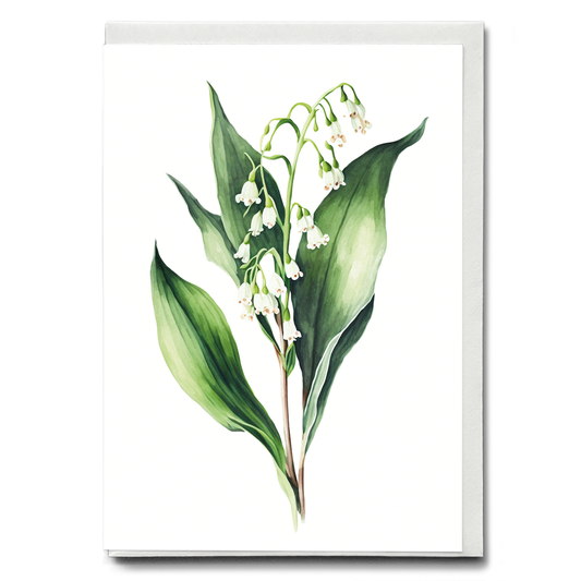 Lily of the valley 3 - Wenskaart