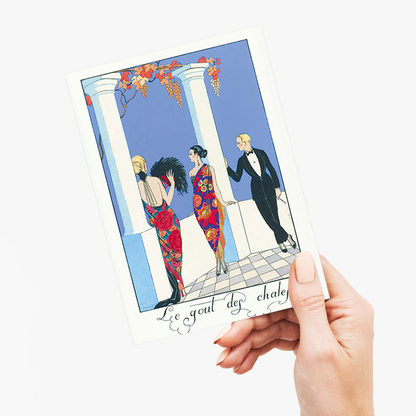 Le gout des chales: France XXe siècle - Greeting Card