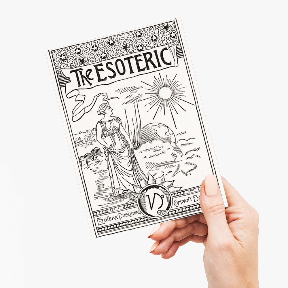 The Esoteric By Hiram Erastus Butler - Greeting Card