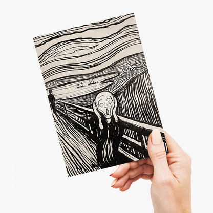 The Scream (1895) by Edvard Munch - Greeting Card