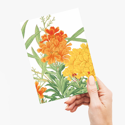 Wall Flower By Tanigami Kônan - Wenskaart