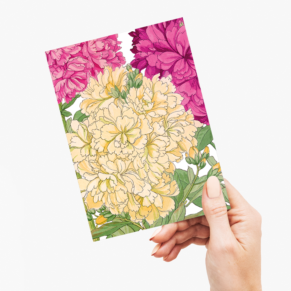 Stock Flower By Tanigami Kônan - Wenskaart