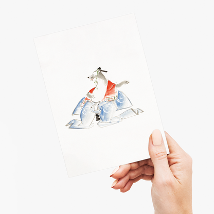 Album of Ichiryusai Hiroshige's Sketches by Utagawa Hiroshige	 - Greeting Card