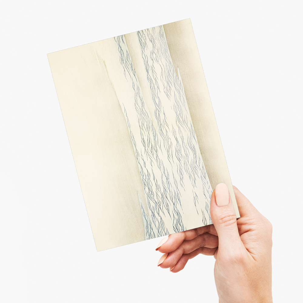 Ocean waves By Kamisaka Sekka - Greeting Card