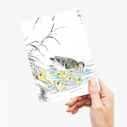 Duck By Numata Kashu - Greeting Card