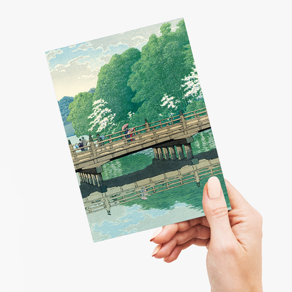 Benkei Bridge, Akasaka - Greeting Card