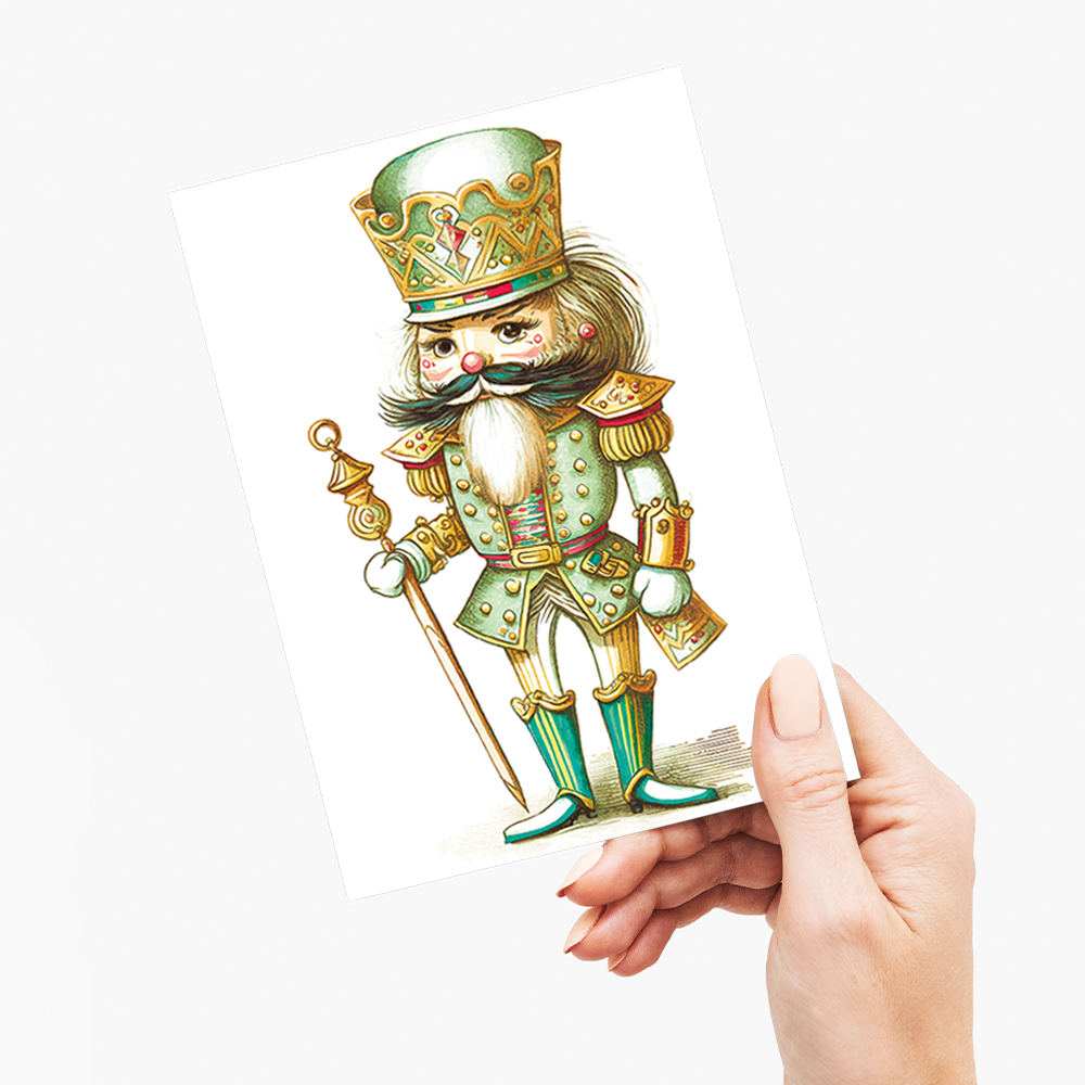 nutcracker Victorian illustration - Greeting Card
