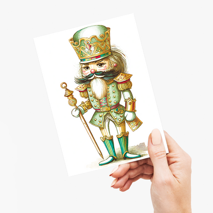 nutcracker Victorian illustration - Greeting Card