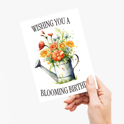 A blooming birthday - Greeting Card