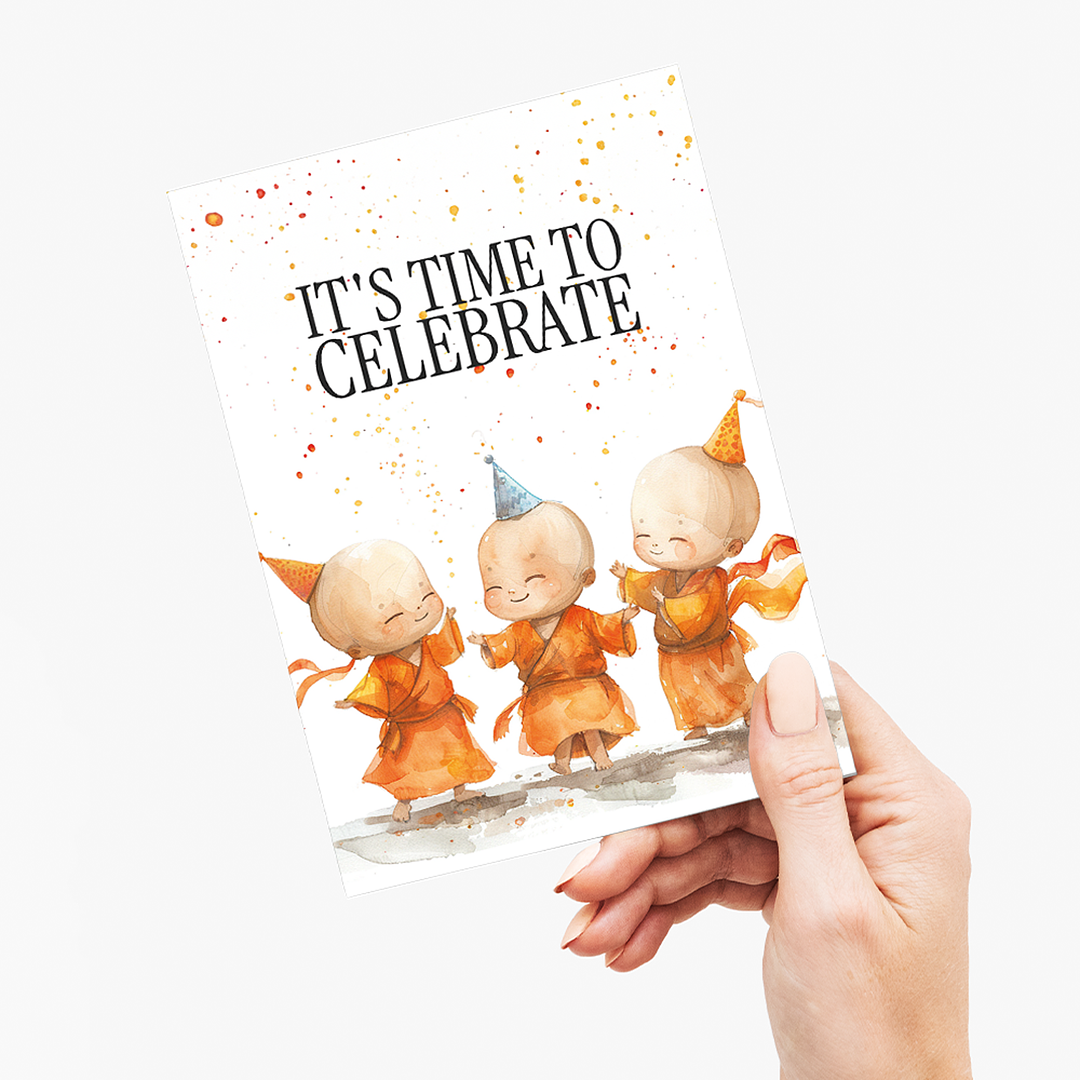 It's time to celebrate - Greeting Card
