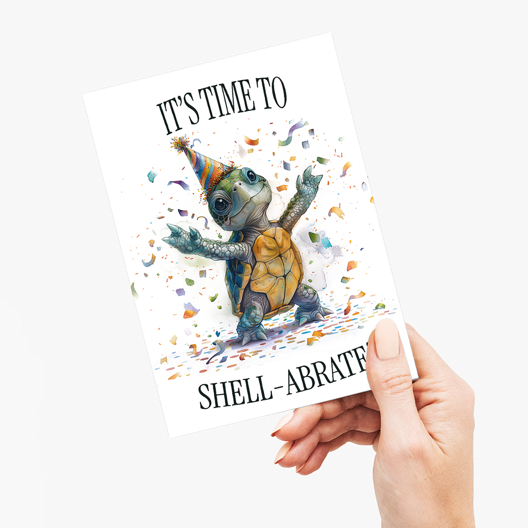 Shell-abrate! - Greeting Card
