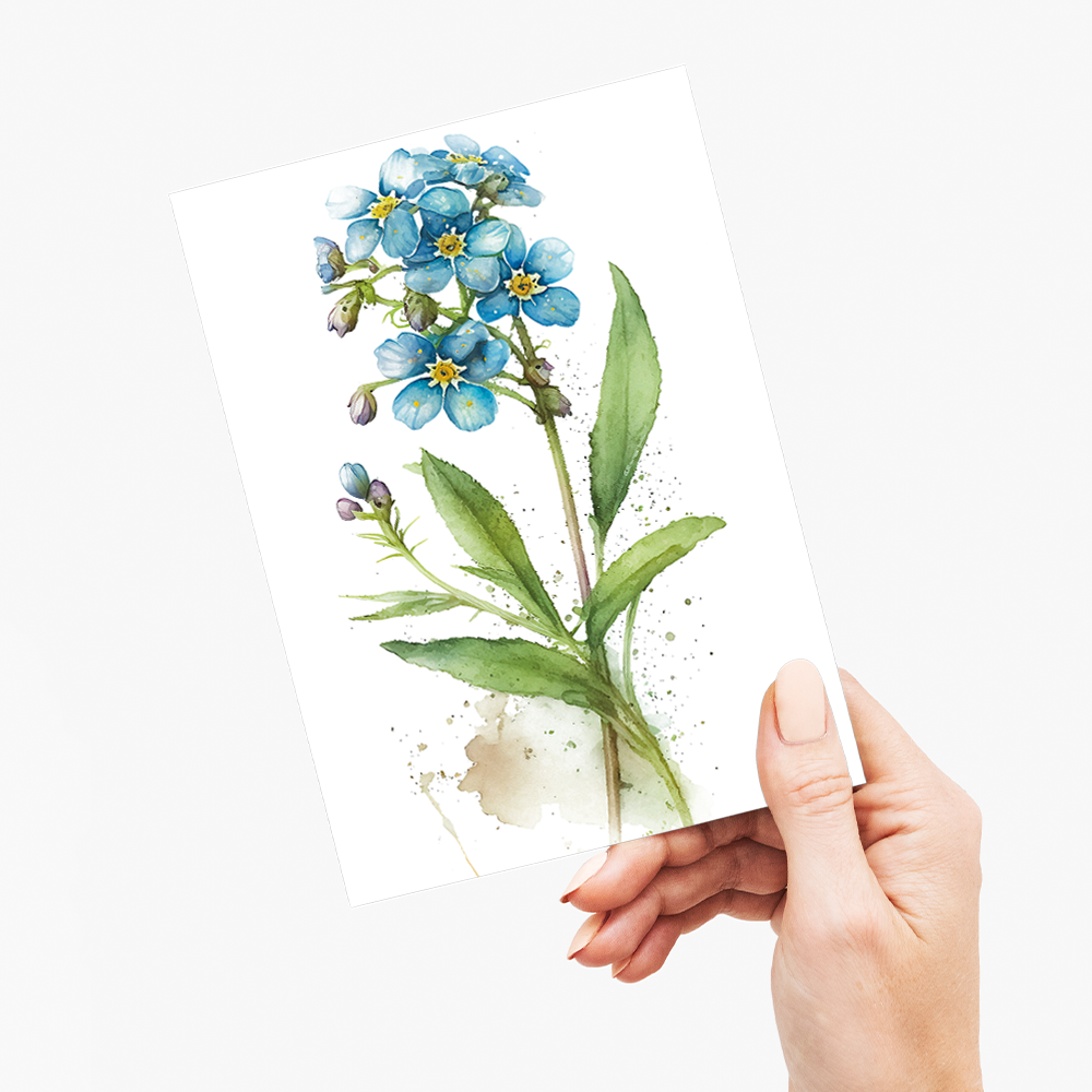Forget me not I - Wenskaart