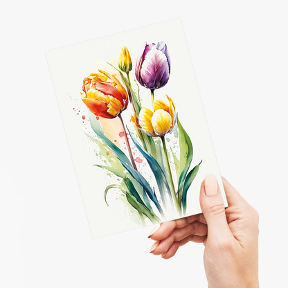 Tulips I - Wenskaart