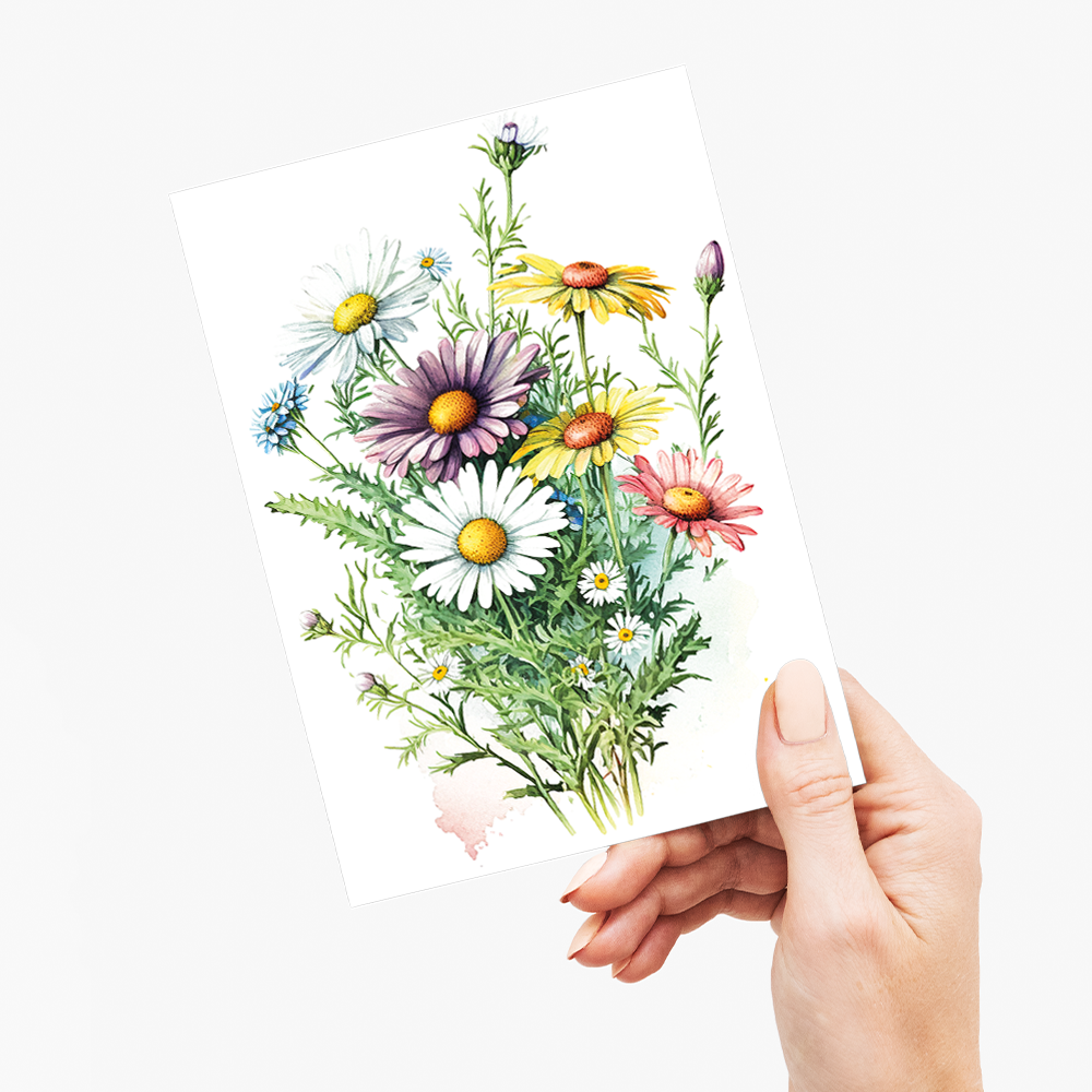 Daisies I - Wenskaart