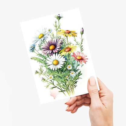 Daisies I - Wenskaart