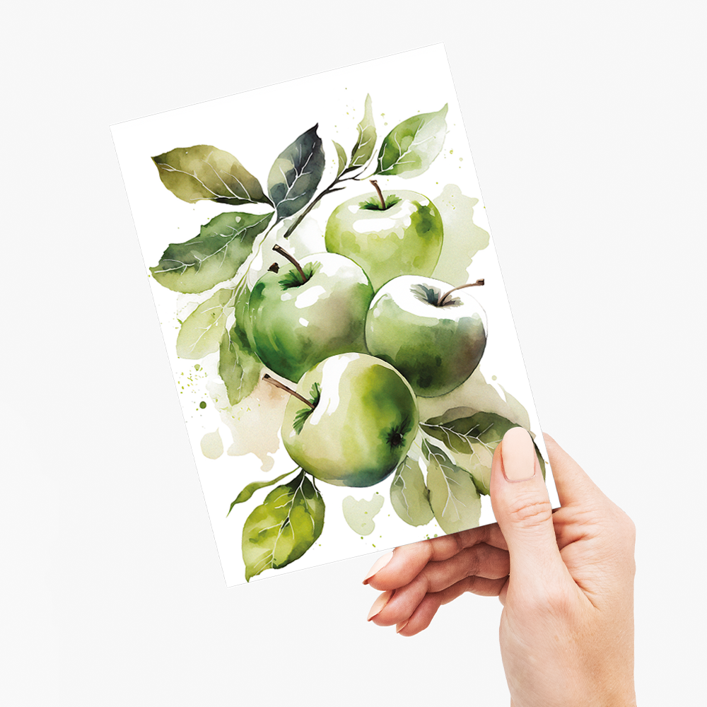 Green Apples 2 - Wenskaart