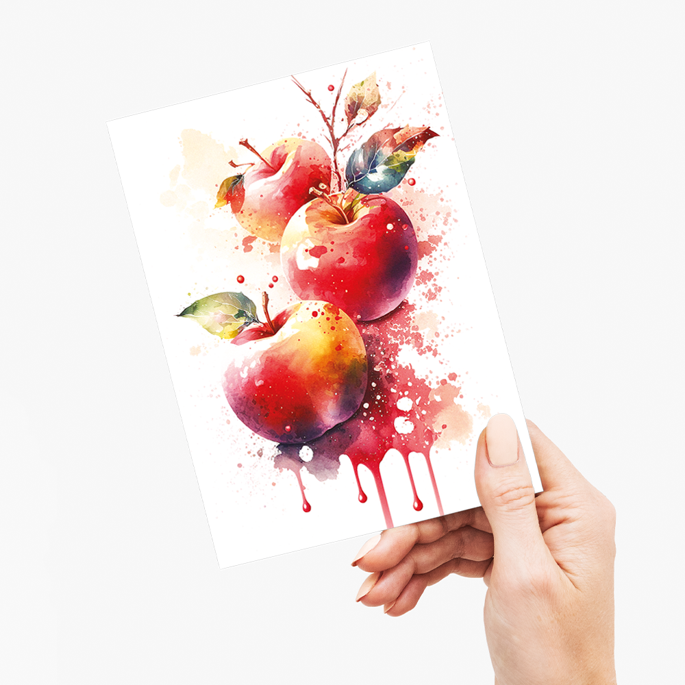 Red Apples 2 - Wenskaart
