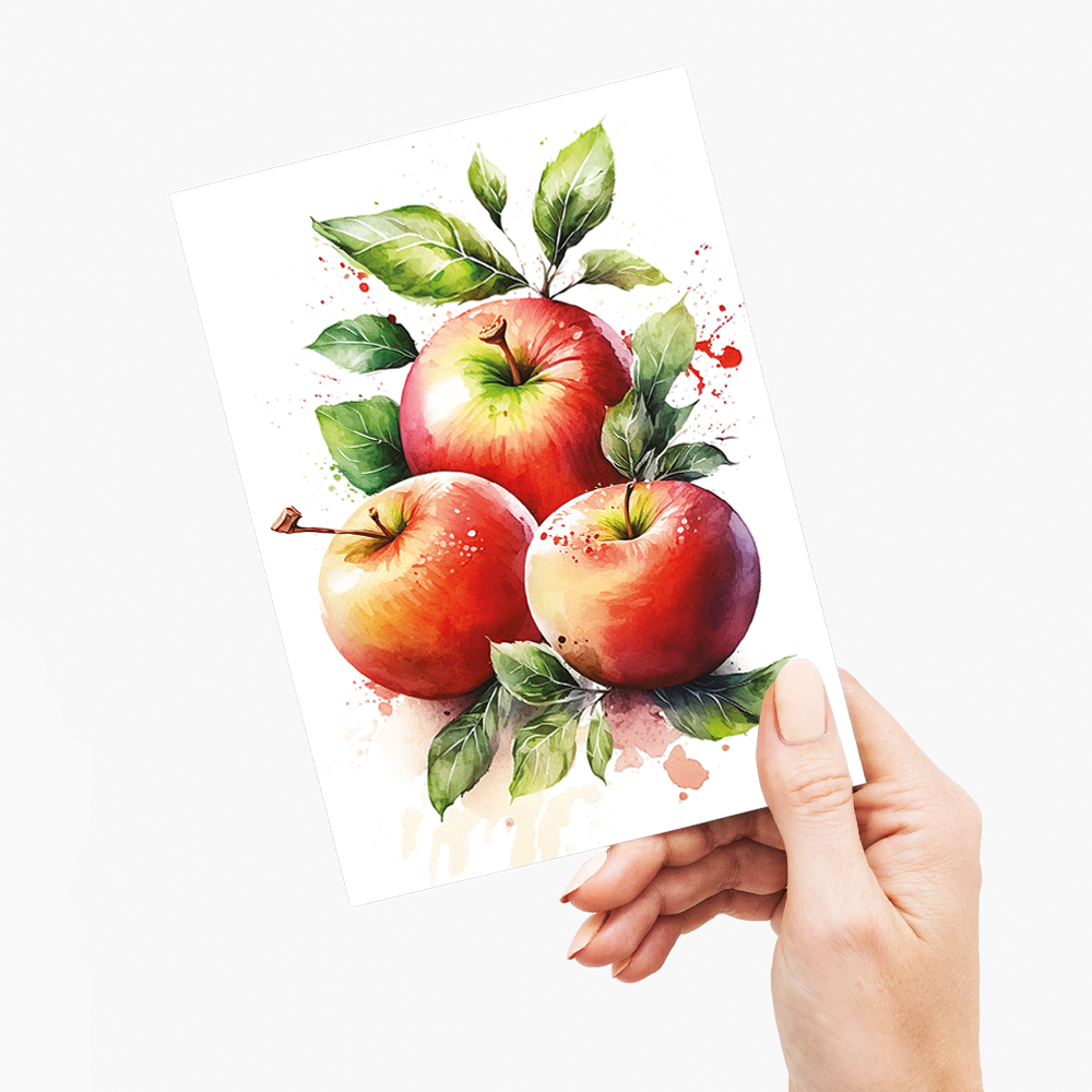 Red Apples 3 - Wenskaart