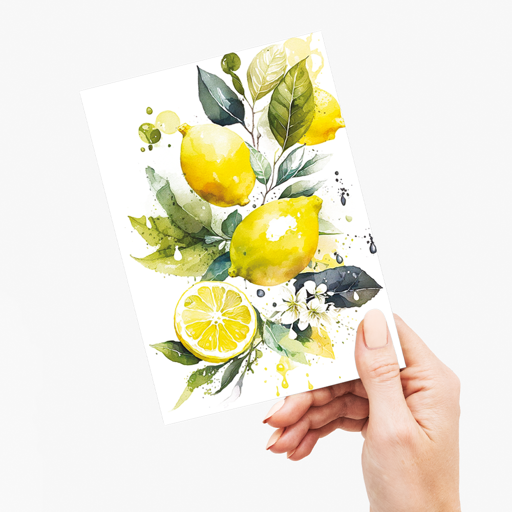 Lemons 1 - Wenskaart