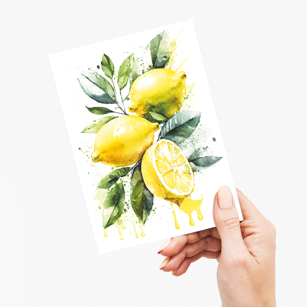 Lemons 3 - Wenskaart