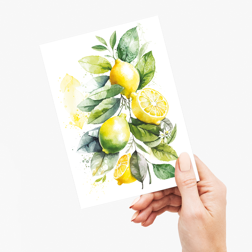 Lemons 4 - Wenskaart