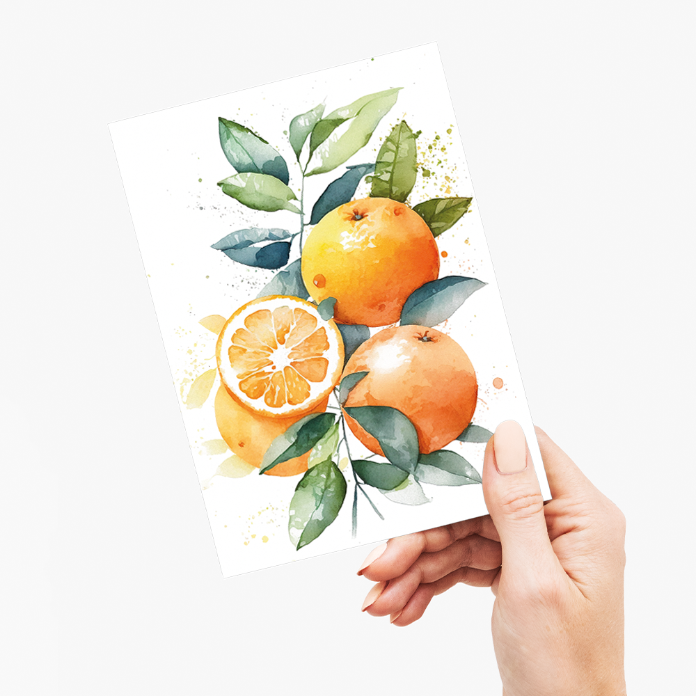 Oranges 1 - Wenskaart
