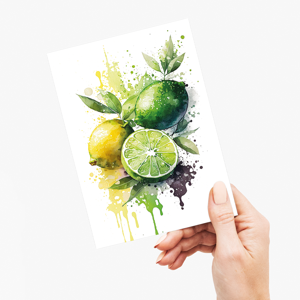 Limes 1 - Wenskaart