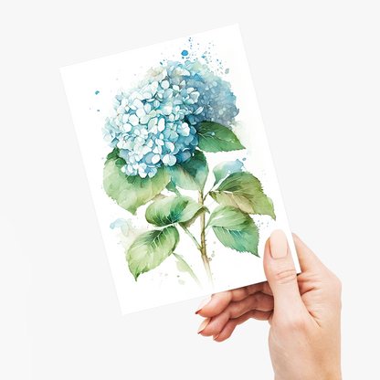 Hydrangea 4 - Wenskaart