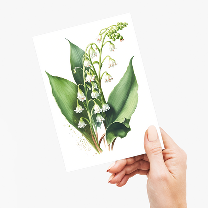 Lily of the valley 1 - Wenskaart