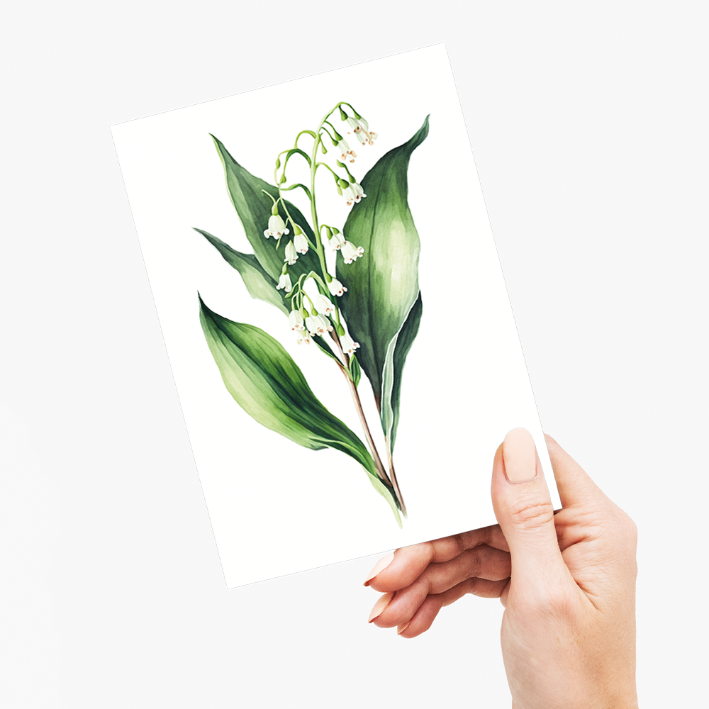 Lily of the valley 3 - Wenskaart
